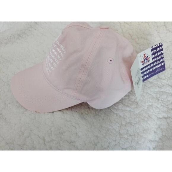 BNWT Women's New Ever Ellis Hat Cap Canines & Veterans USA Flag Paws Strap Back - Picture 2 of 11